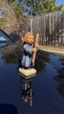 Goebel Millennium 2000 Angel With Candle Figurine First Issue
