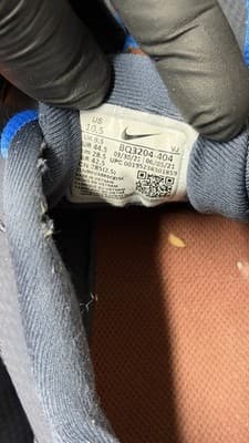 Nike Running Shoes Lot 3 Pairs Men US 10.5 Blue Black Gray Used - Thumbnail 6