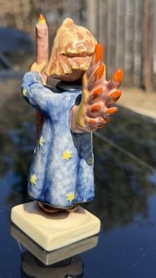 Goebel Millennium 2000 Angel With Candle Figurine First Issue - Thumbnail 5