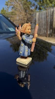 Goebel Millennium 2000 Angel With Candle Figurine First Issue - Thumbnail 8