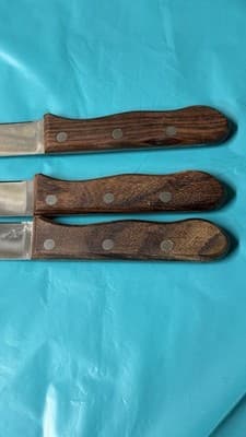 Zwilling J.A. Henckels Sonoma Steak Knives Set of 3 Serrated Wood Handle - Thumbnail 9
