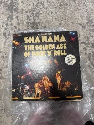 Sha Na Na / The Golden Age Of Rock 'n' Roll 1973 2x Vinyl LP EX/VG+ Live Record