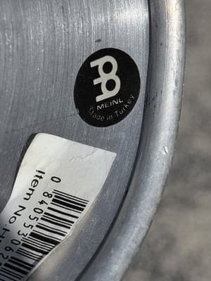 8" Meinl Darbuka Tunable Aluminum Body synthetic Head Hand Hammered Turkish - Thumbnail 9