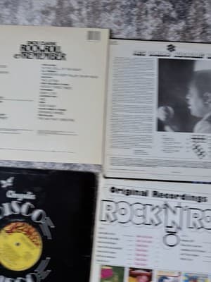 Vintage Vinyl Record Lot Rock N Roll Fats Domino Frankie Avalon Dick Clark - Thumbnail 8