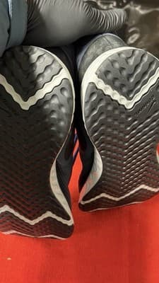 Nike Running Shoes Lot 3 Pairs Men US 10.5 Blue Black Gray Used - Thumbnail 11