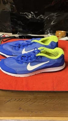 Nike Running Shoes Lot 3 Pairs Men US 10.5 Blue Black Gray Used - Thumbnail 13