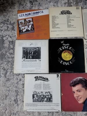 Vintage Vinyl Record Lot Rock N Roll Fats Domino Frankie Avalon Dick Clark - Thumbnail 5