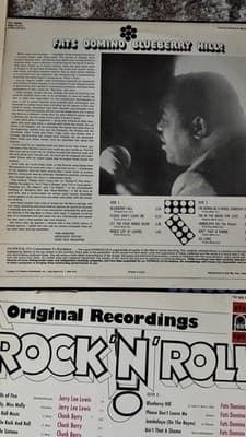 Vintage Vinyl Record Lot Rock N Roll Fats Domino Frankie Avalon Dick Clark - Thumbnail 7