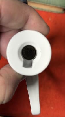 Stand Mixer Flat Beater Paddle Attachment White Gray Used - Thumbnail 8