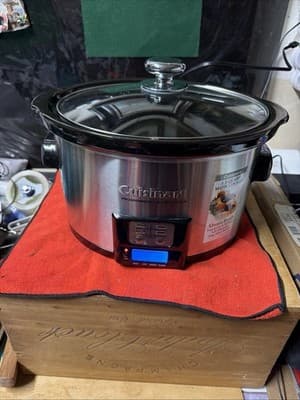 Cuisinart 3.5 Qt Programmable Slow Cooker Stainless Steel Tested - Thumbnail 4