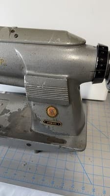 Vintage Singer 211W155 Industrial Sewing Machine Head Turns As-Is - Thumbnail 3