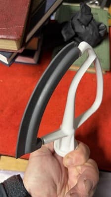 Stand Mixer Flat Beater Paddle Attachment White Gray Used - Thumbnail 6