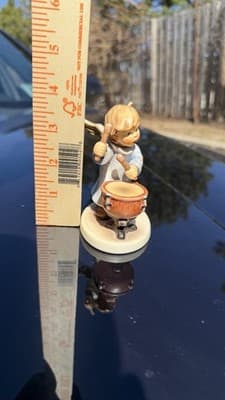 Goebel Angel Drummer Figurine 2098/M First Issue 2001 Signed Germany - Thumbnail 9