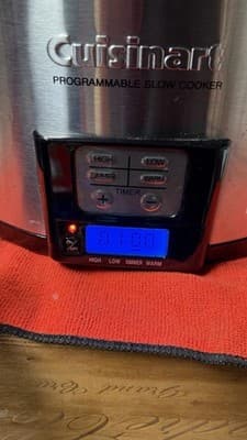 Cuisinart 3.5 Qt Programmable Slow Cooker Stainless Steel Tested - Thumbnail 5