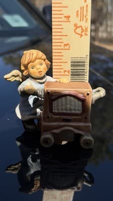 Goebel Hummel Hum 2157/F Angel With Organ Cart Figurine 2003 - Thumbnail 10