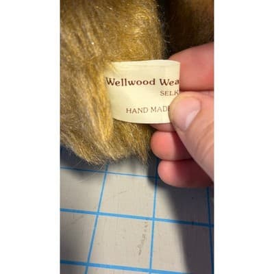 Vintage Scottish Teddy Bear Tartan Kilt Glengarry Bonnet Sporran 12 Inch Plush - Thumbnail 9