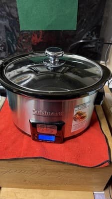 Cuisinart 3.5 Qt Programmable Slow Cooker Stainless Steel Tested - Thumbnail 8