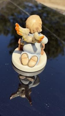 Goebel Angel With Xylophone Figurine 2096/N First Issue 2002 Germany - Thumbnail 5