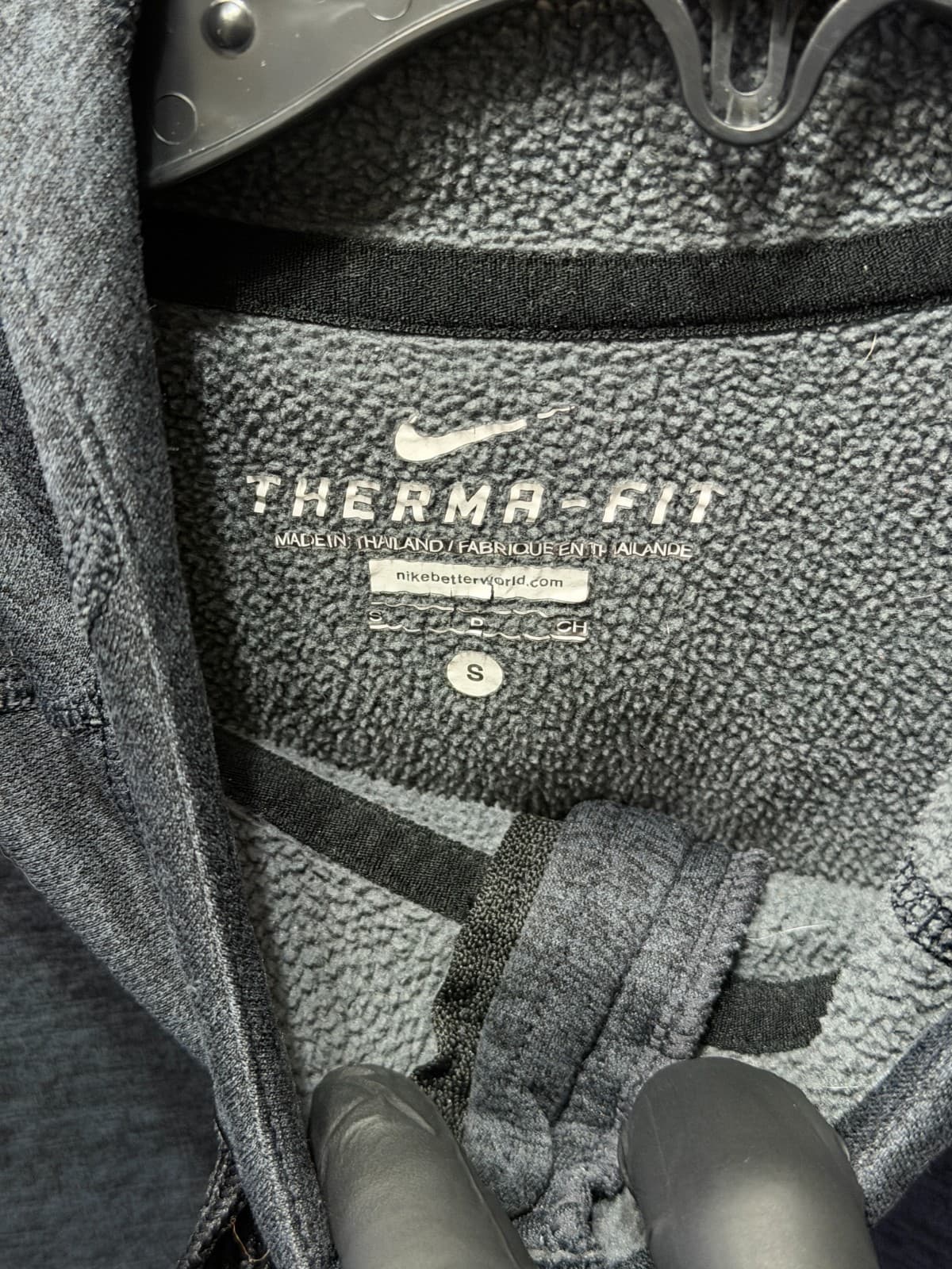 Nike Women’s Tech Fleece Full Zip Hoodie Jacket Gray Size S - Thumbnail 4