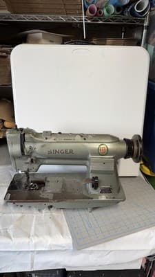 Vintage Singer 211G566 Industrial Sewing Machine Head As-Is