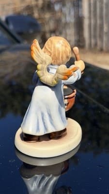 Goebel Angel Drummer Figurine 2098/M First Issue 2001 Signed Germany - Thumbnail 5