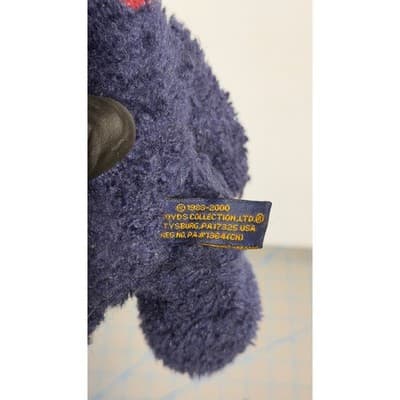 Boyds Collection Patriotic Navy Blue Teddy Bear American Flag Heart 8 Inch - Thumbnail 7