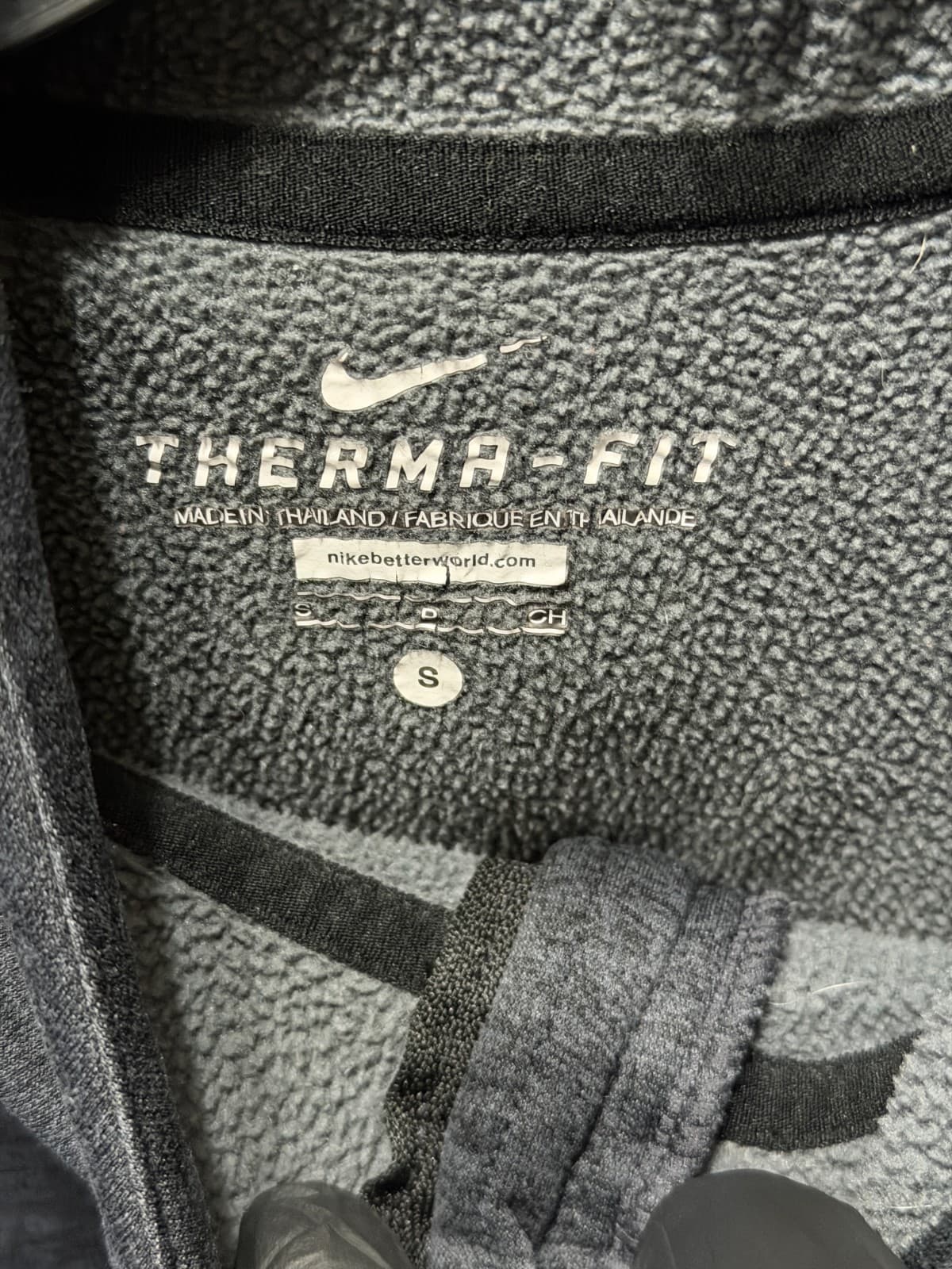 Nike Women’s Tech Fleece Full Zip Hoodie Jacket Gray Size S - Thumbnail 5