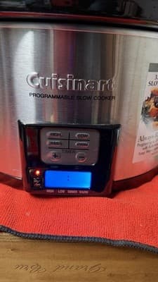Cuisinart 3.5 Qt Programmable Slow Cooker Stainless Steel Tested - Thumbnail 3