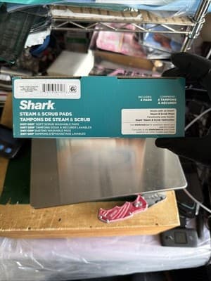 Shark Steam and Scrub Pads Dirt Washable Pads - Gray, 4 Count (XKITP7000D) - Thumbnail 2