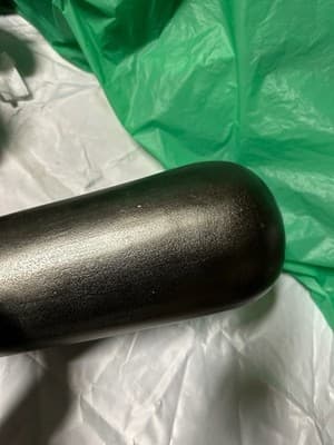 Crate & Barrel Element Pewter Vase Modern Metal Decorative Made in India - Thumbnail 2