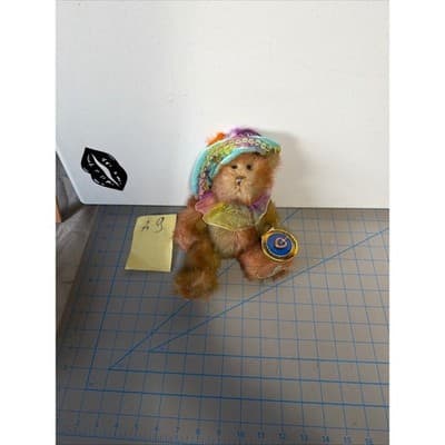 Brass Button Pendant Bears Harlow Pickford Bears Ltd Emerald Heart Necklace 2000 - Thumbnail 2