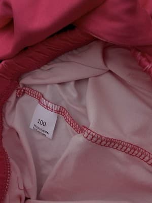 Girls Unicorn Outfit Set with Fleece Clogs Pink Size 100 / EU 30 - Thumbnail 11