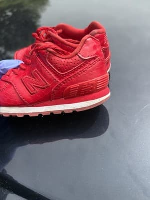 New Balance Toddler Sneakers Red Size 5 US Kids Shoes IC574S2 - Thumbnail 6