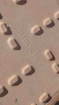Vintage Decorative Ceramic Tile Wall Art Denmark Hand Painted Folk Design - Thumbnail 8