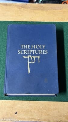 The Holy Scriptures Jewish Publication Society Hardcover