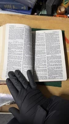 Holy Bible KJV Vintage Red Hardcover w/ Dedication 1980 - Thumbnail 6