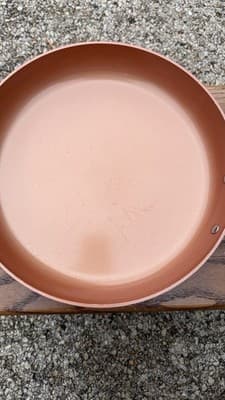 Simply Ming 12” Nonstick Frying Pan Skillet w/ Glass Lid Red - Thumbnail 5