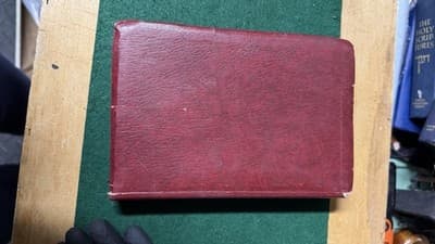 Holy Bible KJV Vintage Red Hardcover w/ Dedication 1980 - Thumbnail 10