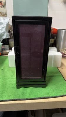 PartyLite P8340 Zen Lantern Black Candle Holder Decor w/ Box - Thumbnail 2