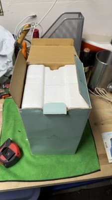 PartyLite P8340 Zen Lantern Black Candle Holder Decor w/ Box - Thumbnail 11