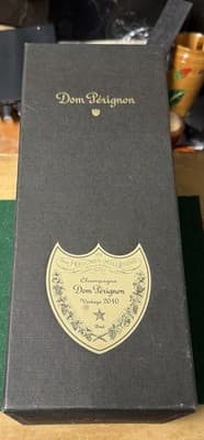 Dom Pérignon Champagne Gift Box Vintage 2010 Empty Box Only No Bottle