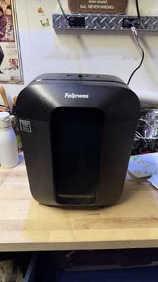 Fellowes Powershred 9-Sheet Cross-Cut Paper Shredder Medium Use Tested