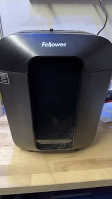 Fellowes Powershred 9-Sheet Cross-Cut Paper Shredder Medium Use Tested - Thumbnail 7