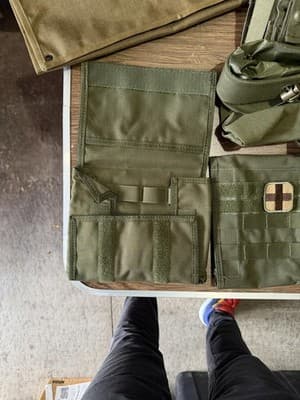 Lot of 12 Tactical MOLLE Pouches / Holsters / Accessories – Mixed Colors - Thumbnail 6