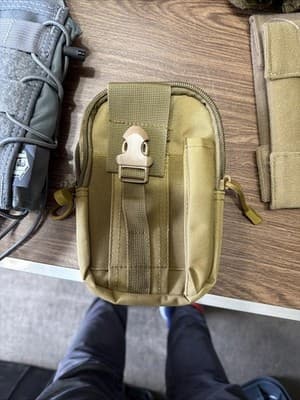 Lot of 12 Tactical MOLLE Pouches / Holsters / Accessories – Mixed Colors - Thumbnail 14