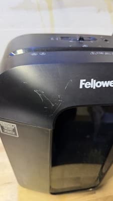 Fellowes Powershred 9-Sheet Cross-Cut Paper Shredder Medium Use Tested - Thumbnail 4