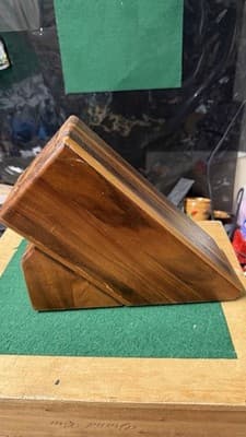 Wüsthof Wooden Knife Block Storage Holder Countertop Organizer Damaged - Thumbnail 8