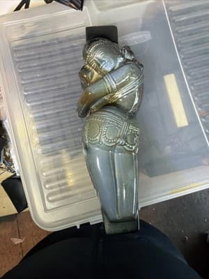 Veedhachalam Racel Art Pottery Sculpture India Sleeping Woman 12" Ceramic