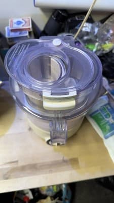 Hamilton Beach Food Processor Tested Working Multi-Speed With Bowl Lid - Thumbnail 4