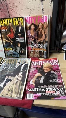 Vanity Fair Magazine Lot 1998–2005 Hollywood Music Issue 6 Collectors - Thumbnail 4